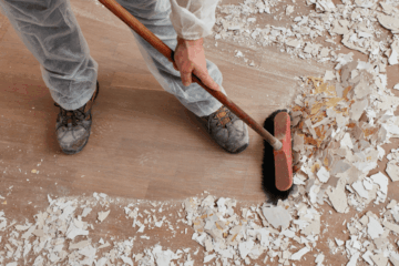 Sprzątaniu po remoncie