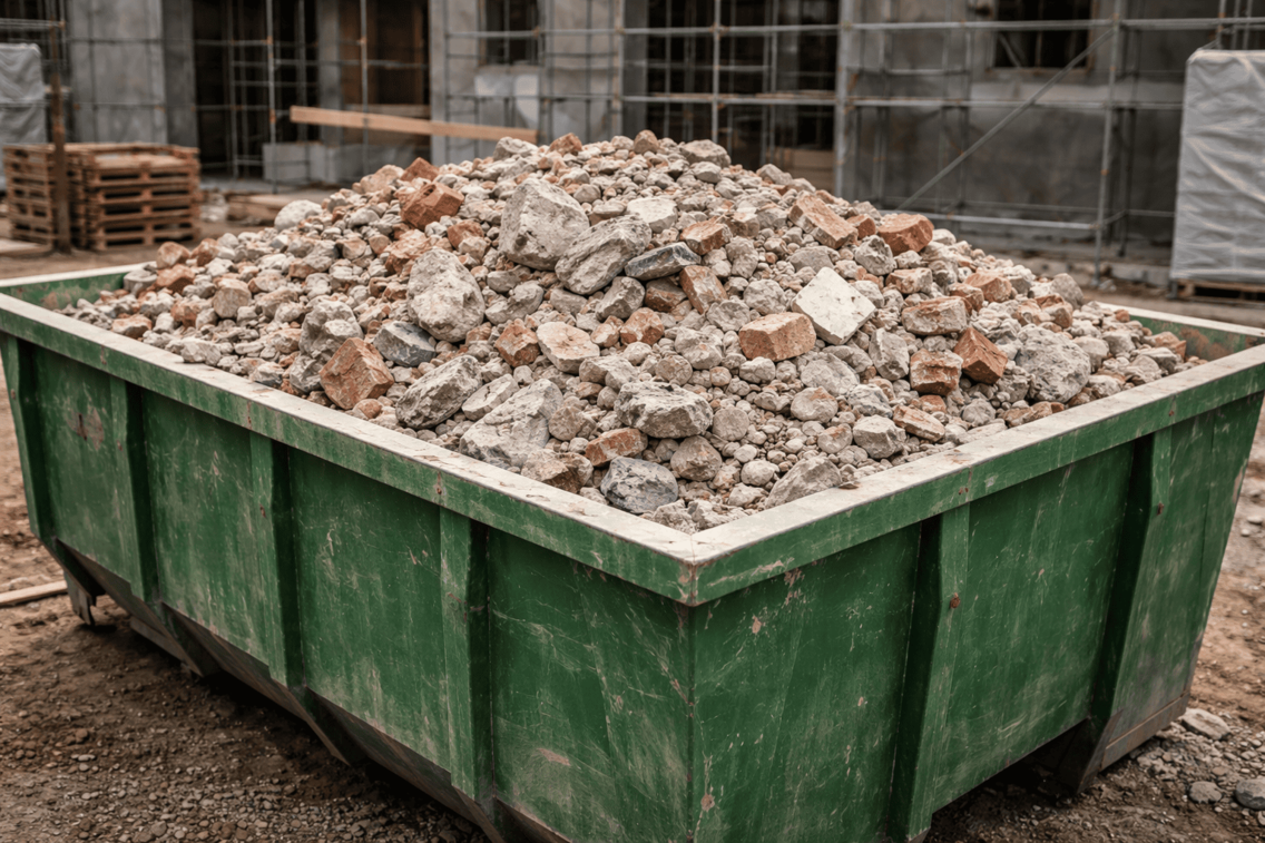 Jak zaplanować wywóz gruzu, aby nie opóźnić prac budowlanych?